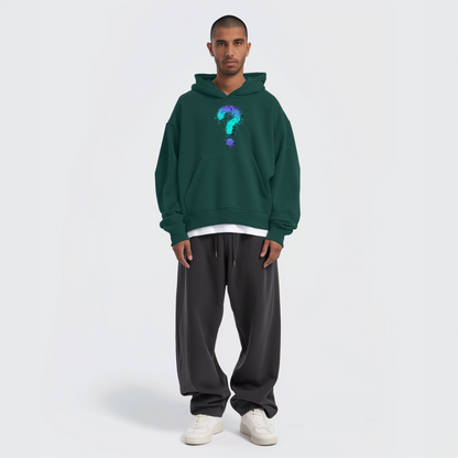 Question Mark Oversize Hoodie