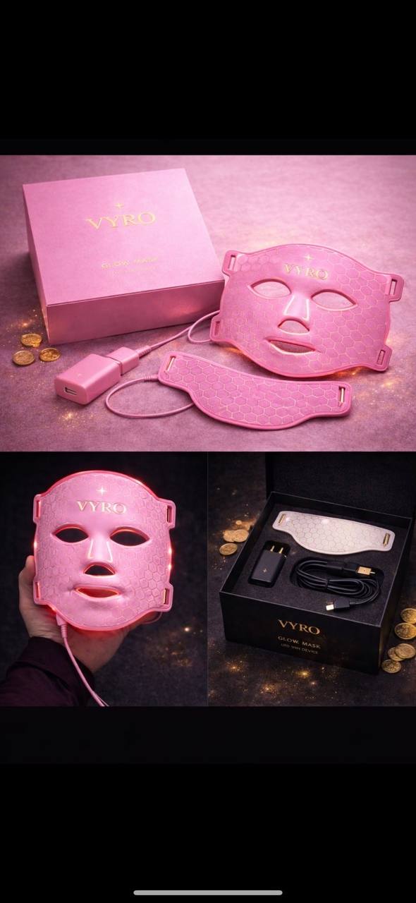 VYRO Glow Mask - Masque LED Visage & Yeux