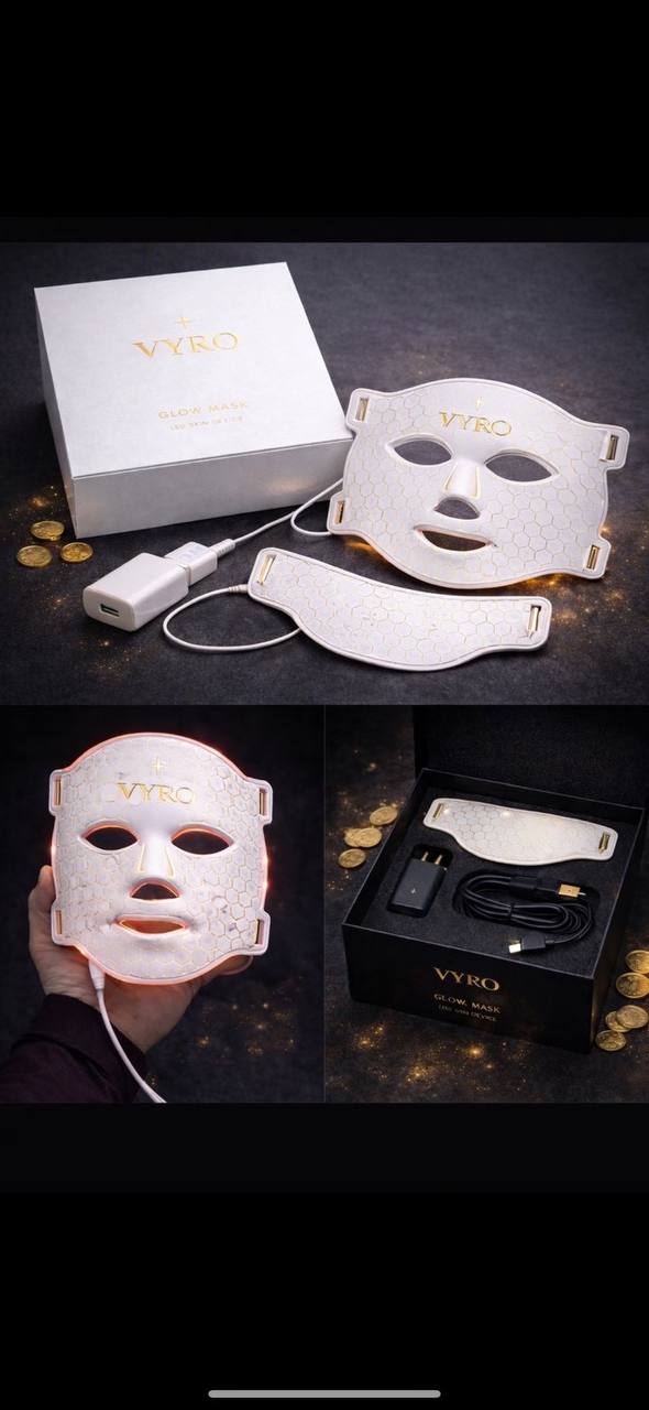 VYRO Glow Mask - Masque LED Visage & Yeux