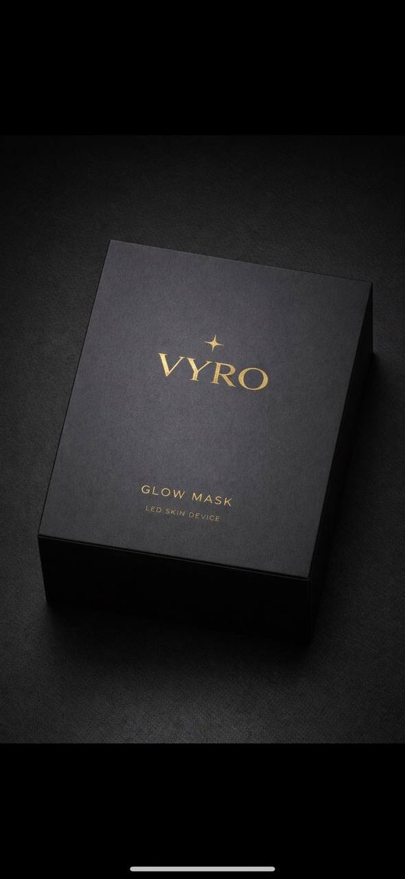 VYRO Glow Mask - Masque LED Visage & Yeux